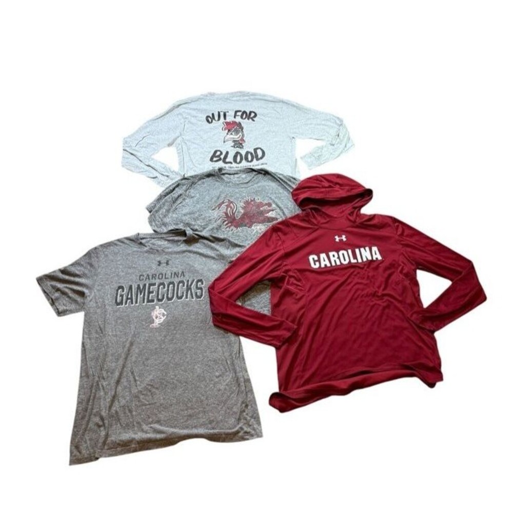 South Carolina Gamecocks Under Armour Shirt Lot 4 Hoodie The Victory Size Large